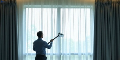 Commercial curtain steam cleaning service donnybrook-vic hotels offices