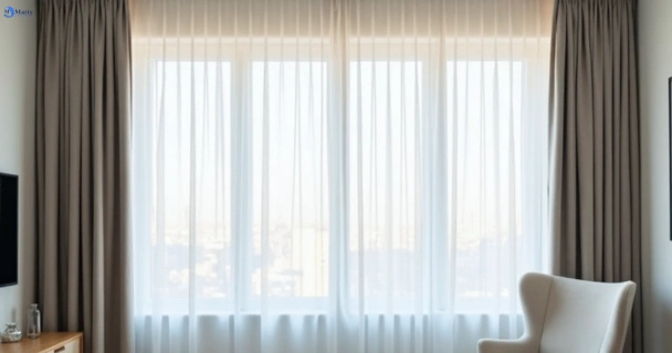 Freshly steam cleaned curtains in donnybrook-vic QLD